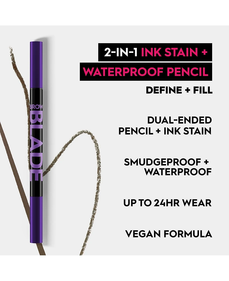 Urban Decay Brow Blade Ink Stain + Waterproof Eyebrow Pencil
