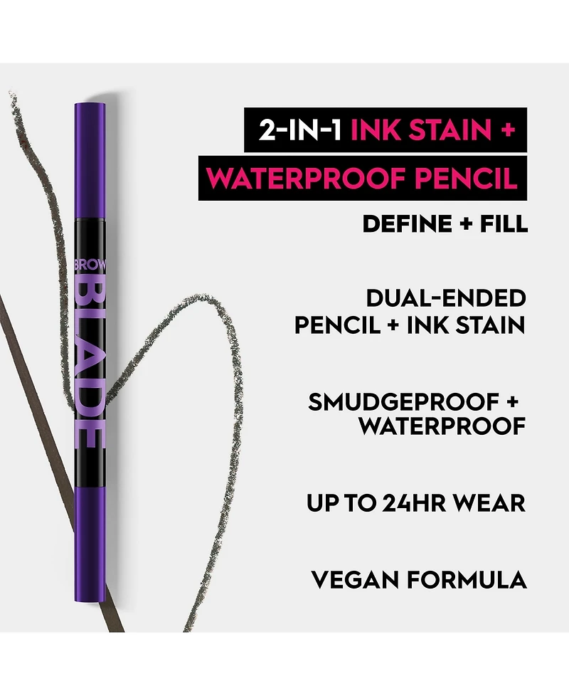 Urban Decay Brow Blade Ink Stain + Waterproof Eyebrow Pencil