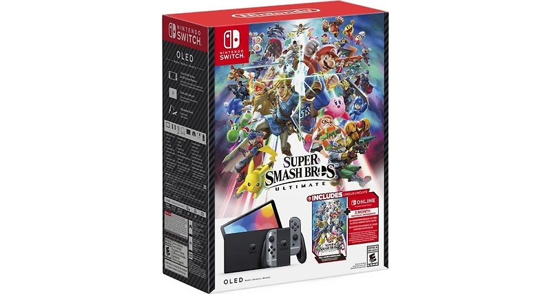 Nintendo Switch Super Smash Bros. Ultimate Bundle