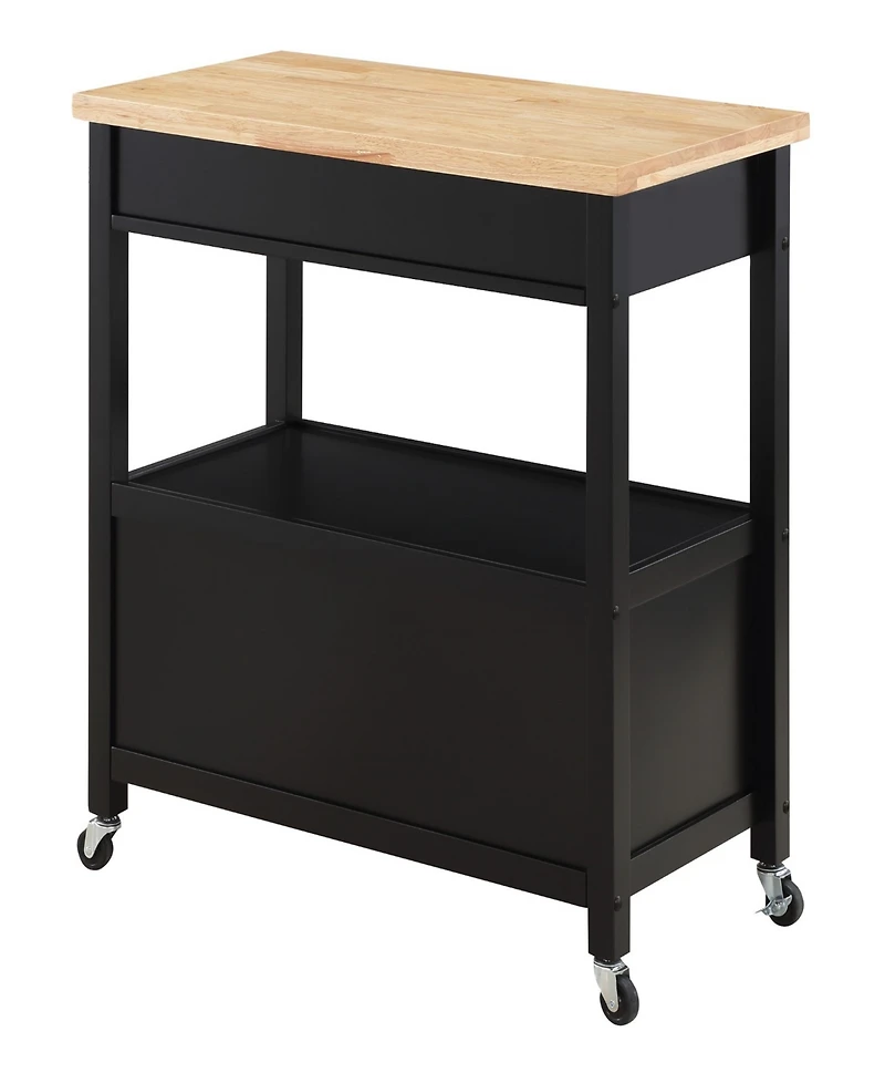 Office Star 35.25 Wood Radford Kitchen Cart