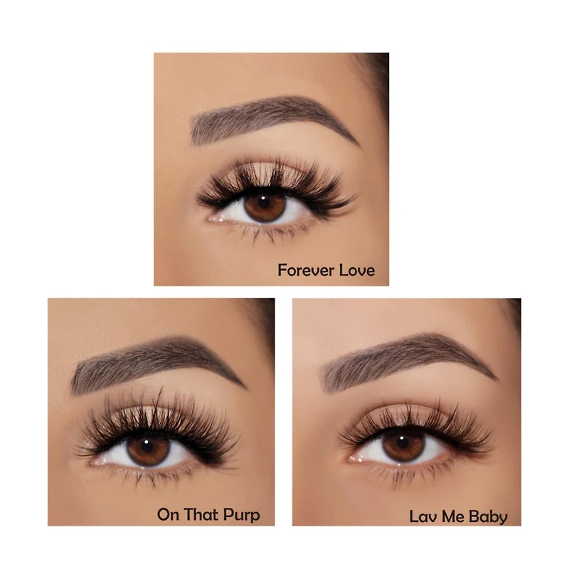 Forever Baby False Eyelashes Bundle Set of 3