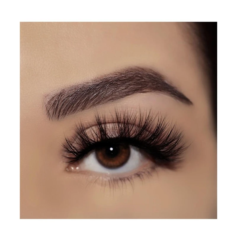 3-Pack Purplicious 3D Fauxmink Lash bar False Eyelashes