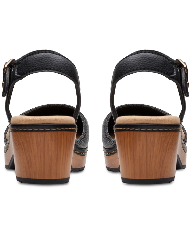 Clarks Paizlee Bay Clog-Style Block Heel Platform Shoes