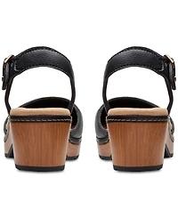 Clarks Paizlee Bay Clog-Style Block Heel Platform Shoes