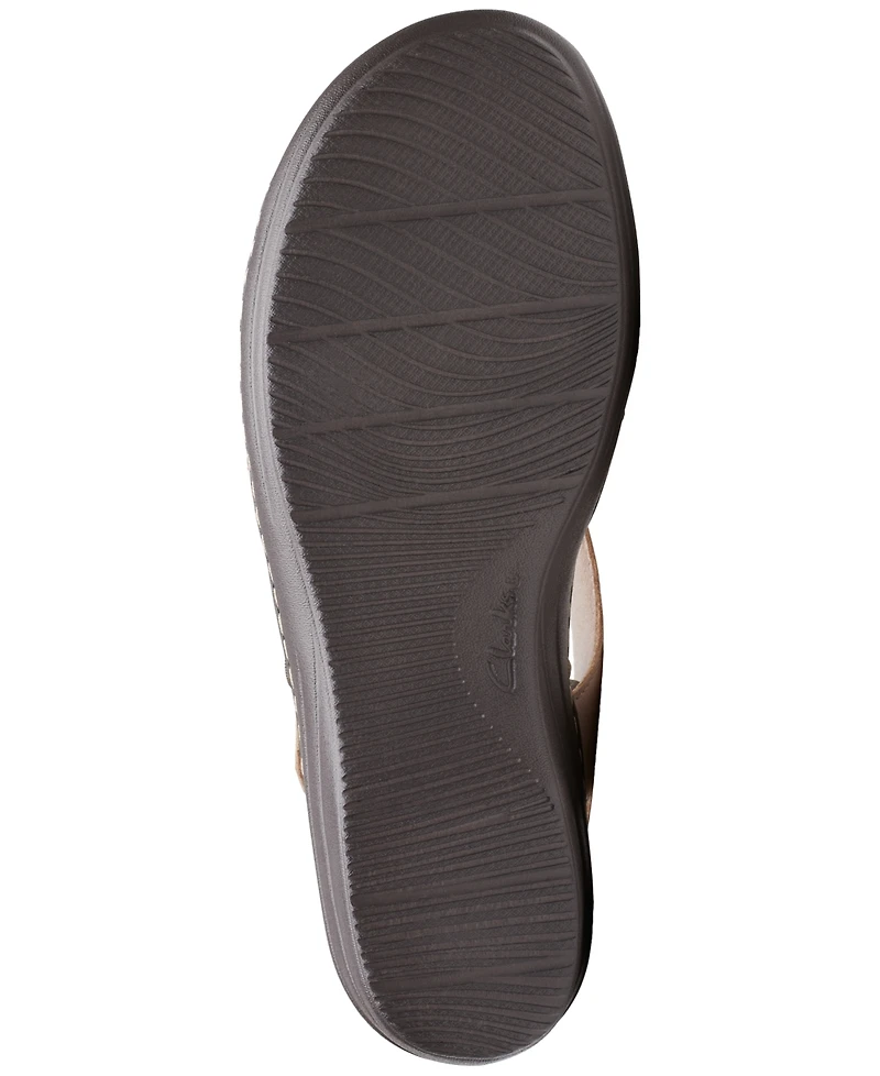 Clarks Merliah Bonita Strappy Block Heel Platform Sandals