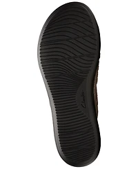Clarks Laurieann Ruby Scalloped Strap Slide Sandals