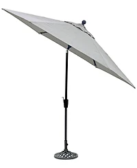 Wythburn Mix and Match Fabric 9' Auto Tilt Umbrella, Macy's Exclusive