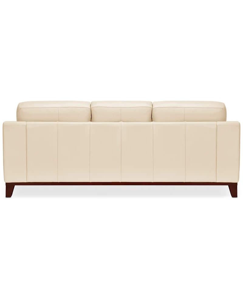 Jeddo 94" Leather Sofa, Created for Macy's