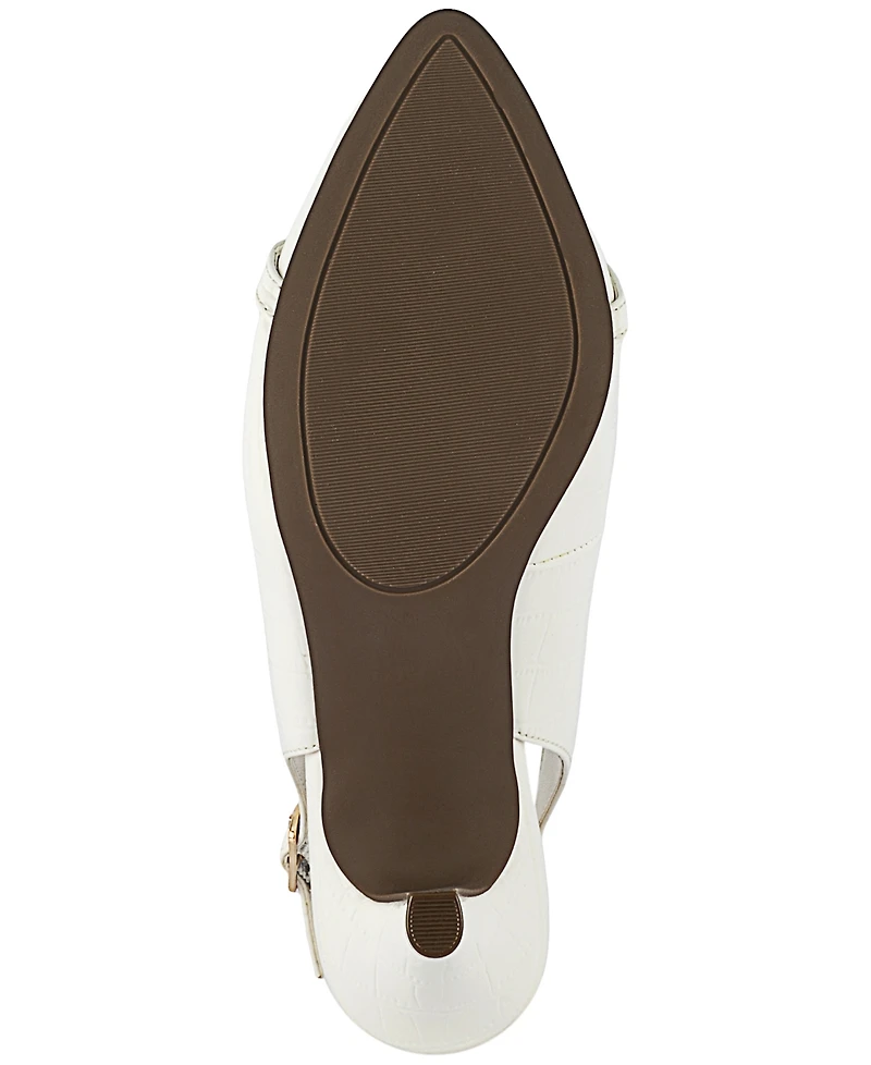 Jones New York Women's Gildyy Pave Chain Slingback Pumps