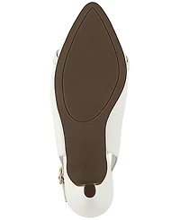 Jones New York Women's Gildyy Pave Chain Slingback Pumps