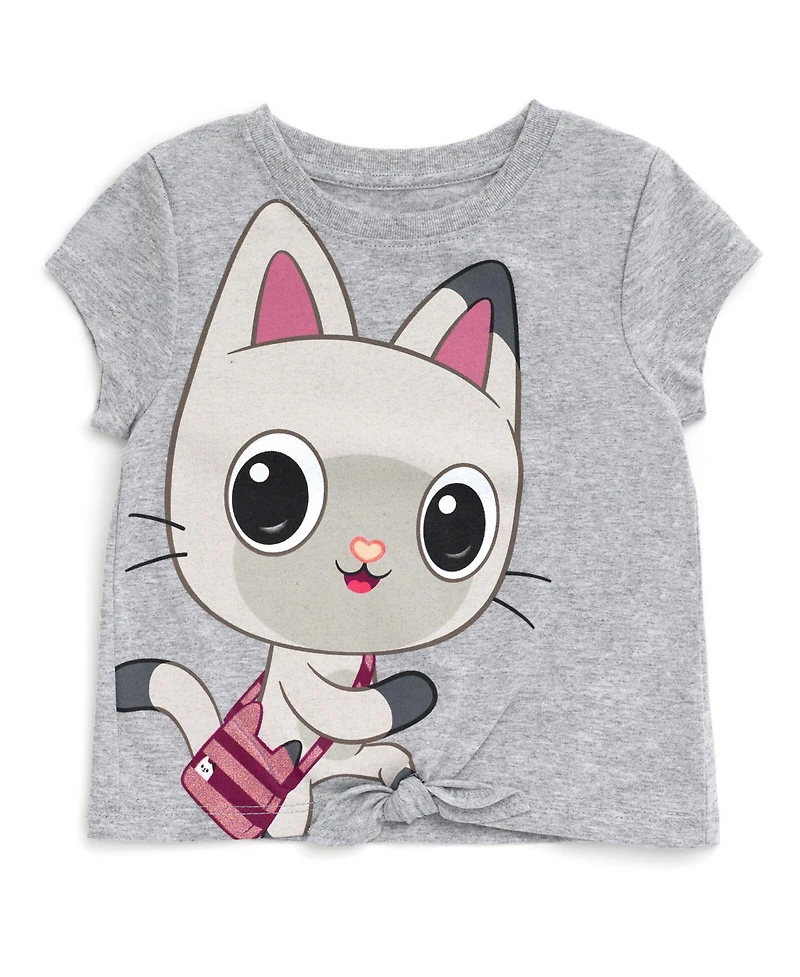 Gabby's Dollhouse Toddler Girls Dreamworks Gabbys 3 Pack T-Shirts Toddler|Child