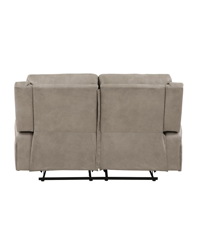 White Label Aubrey 62" Double Reclining Love Seat