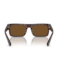 Prada Signature Rectangular Men's Sunglasses