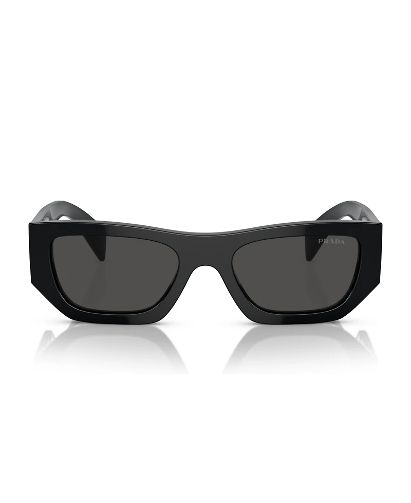 Prada Rectangular Unisex Sunglasses, Pr A01S