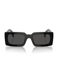 Prada Low Bridge Rectangular Women's Sunglasses, Pr A07SF