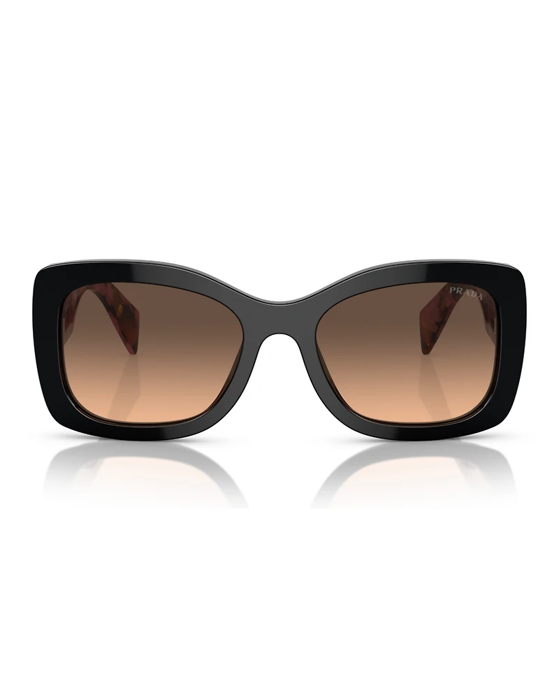 Prada Lettering Oval Women's Sunglasses, Pr A08S