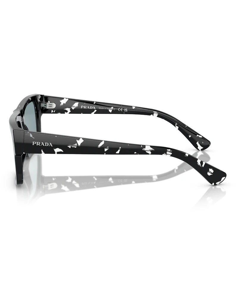 Prada Signature Rectangular Men's Sunglasses, Pr A10S