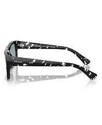 Prada Signature Rectangular Men's Sunglasses, Pr A10S