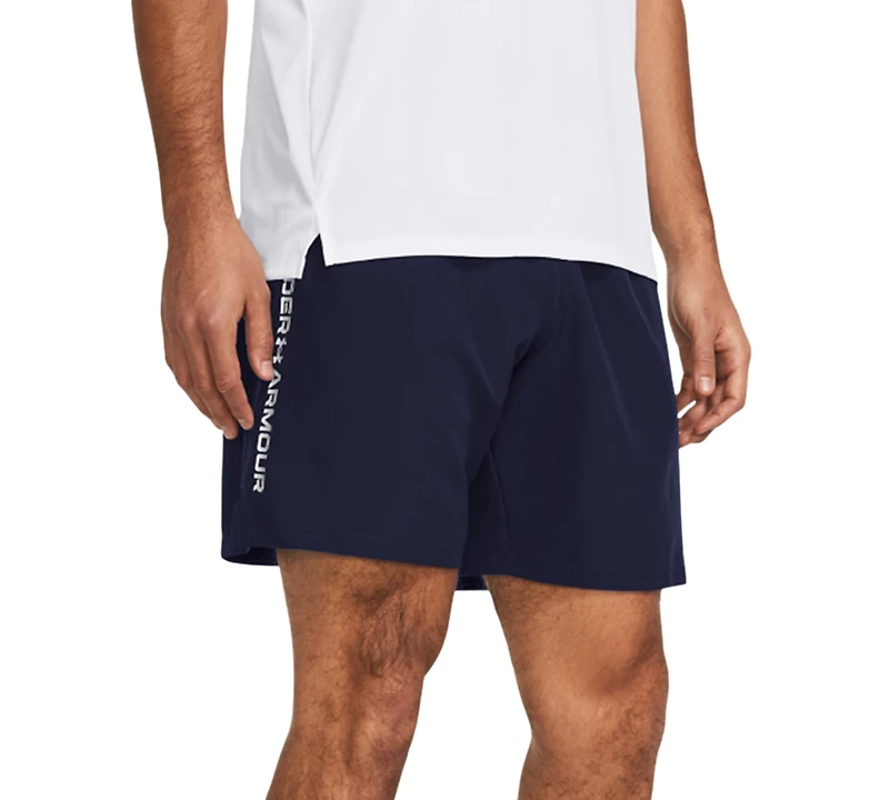 Under Armour Men's Moisture-Wicking Logo-Print 8-1/4" Tech Shorts
