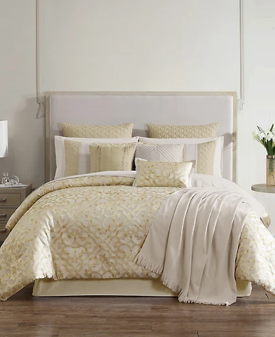 Hallmart Collectibles Caroline 14-Pc. Comforter Set, King