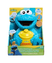 Sesame Street Cookie's Counting Jar, 12-Pieces, 20 Plus Phrases and Sounds