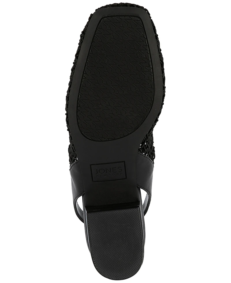 Jones New York Women's Carolton Woven Slingback Flats