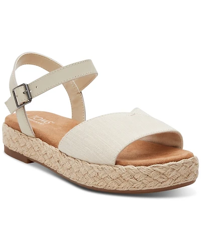 Toms Women's Abby Open Toe Flat Sandals