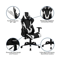 Z200 Gaming Chair Racing Office Ergonomic Computer Pc With Reclining Back