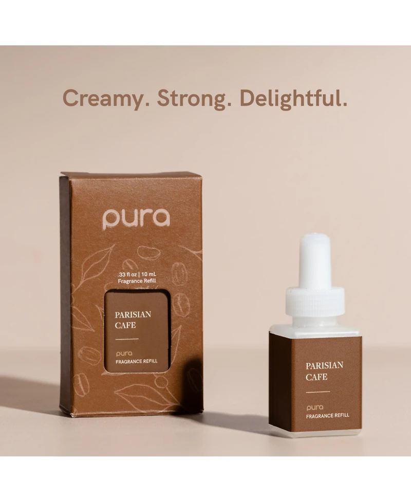 Pura - Parisian Cafe - Smart Home Air Diffuser Fragrance - Smart Home Scent Refill - Up to 120-Hours of Premium Fragrance per Refill