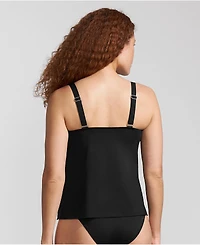 Lands' End Women's Tulip Hem Tankini Top