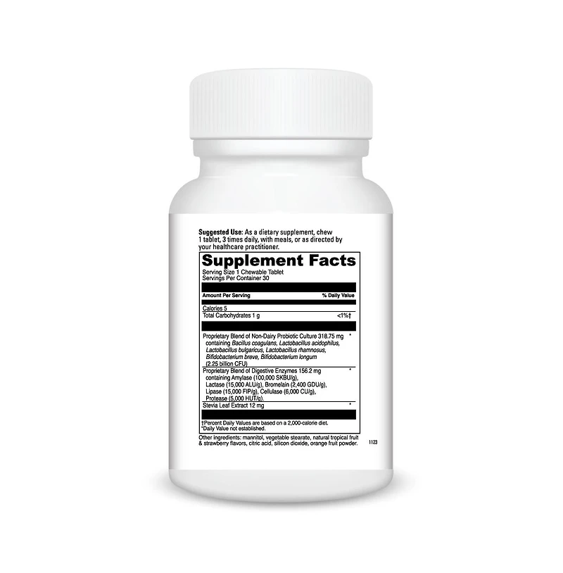 DaVinci - Mega Probiotic Nd with Digestive Enzymes Chewable