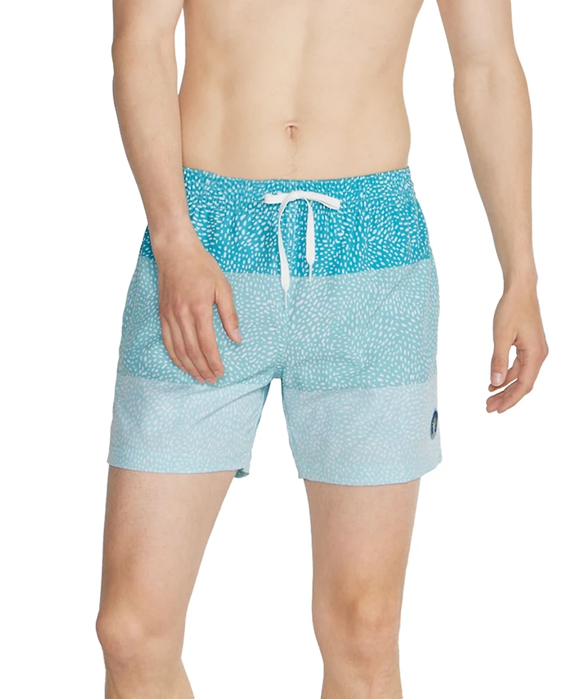 Chubbies Men's The Whale Sharks Quick-Dry 5-1/2" Swim Trunks with Boxer Brief Liner