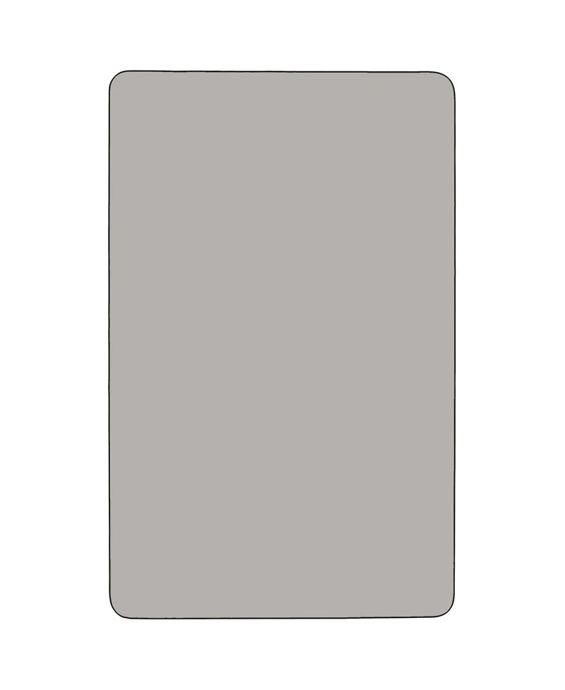 Emma+Oliver 30X72 Rectangle Hp Laminate Adjustable Activity Table