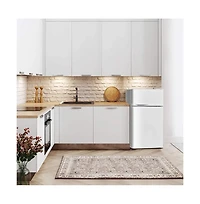2 Doors Cold-rolled Sheet Compact Refrigerator
