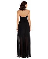 Dress the Population Women's Eleanor Strapless Gown