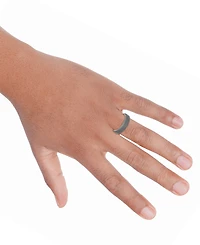 Triton Men's Sandblast Finish Wedding Band Tungsten Carbide