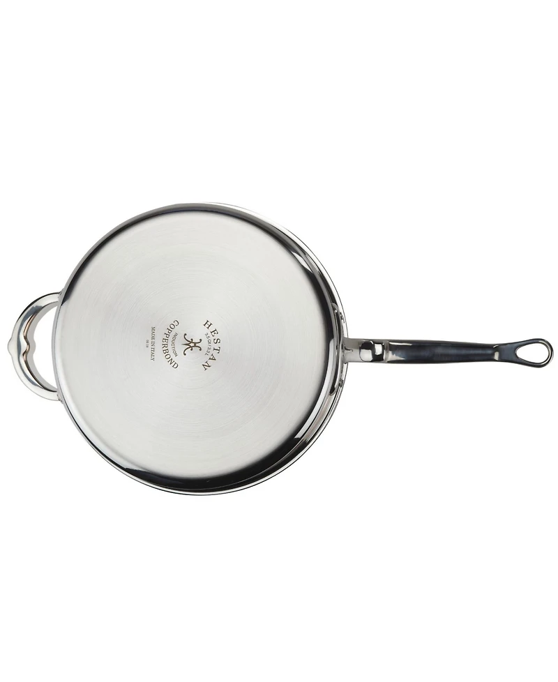 Hestan CopperBond Copper Induction 3.5-Quart Covered Saute with Helper Handle