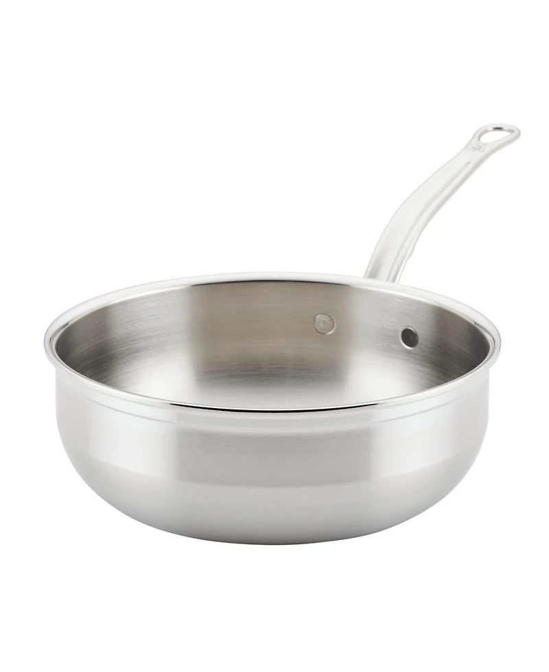 ProBond Clad Stainless Steel 3.5-Quart Covered Essential Pan