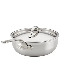 Hestan ProBond Clad Titum Stainless Steel Nonstick 3.5-Quart Covered Essential Pan