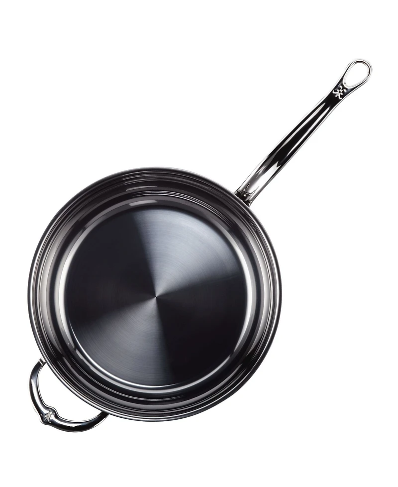 Hestan NanoBond Titanium Stainless Steel 5-Quart Covered Essential Pan with Helper Handle