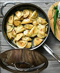 Hestan NanoBond Titanium Stainless Steel 3.5-Quart Covered Saute with Helper Handle