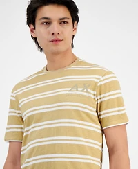 A|X Armani Exchange Men's Stripe Ax T-Shirt, Created for Macy's