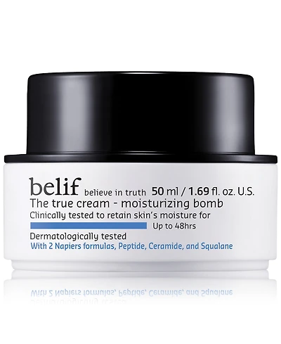 Belif The True Cream Moisturizing Bomb With Peptide, Ceramide & Squalane, 1.69 oz.
