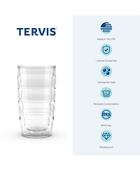 Tervis Live to Dance Made in Usa Double Walled Insulated Tumbler Travel Cup Keeps Drinks Cold & Hot, 10oz Wavy, Classic