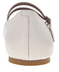 BCBGeneration Women's Harisa Slip-On Buckle Square Toe Mary Jane Ballet Flats