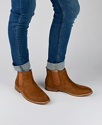 Vance Co. Men's Marshall Tru Comfort Foam Pull-On Round Toe Chelsea Boots
