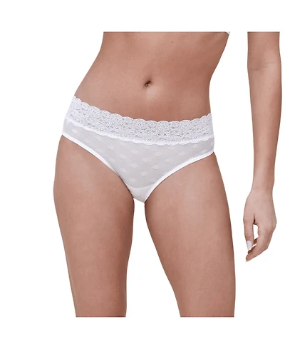 Women's Dare Dot Mesh Lace Hipster