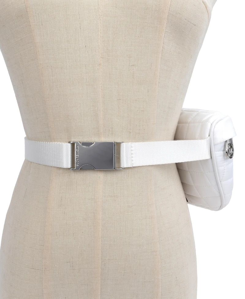 Michael Kors Women's Quilted Snap-Buckle Belt Bag