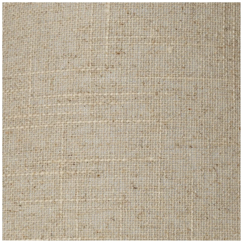 Springcrest Fine Burlap Large Empire Lamp Shade 6" Top x 19" Bottom x 10.5" High x 12" Slant (Spider) Replacement with Harp and Fi