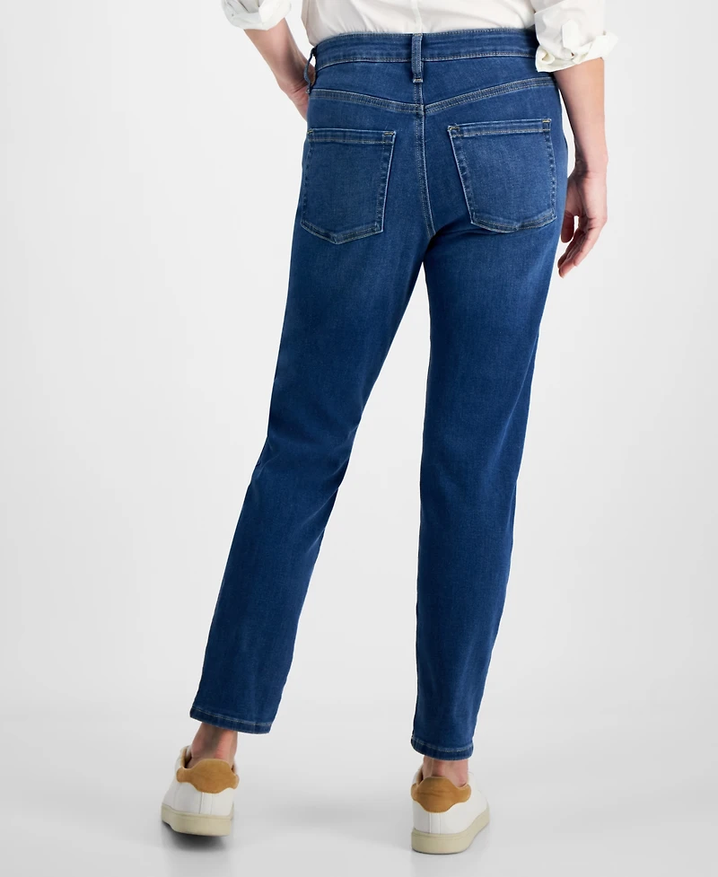 Style & Co Women's Mid-Rise Stretch Slim-Leg Jeans, Created for Macy's